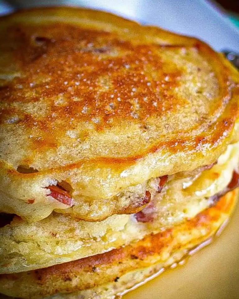 Buttermilk Bacon Pancakes Recipe