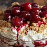 Delectable Cherry Cheesecake Fluff